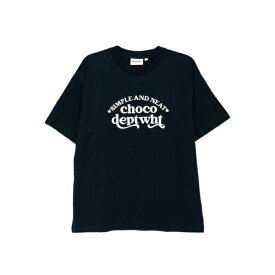 チョコレート レディース Tシャツ トップス Cotton t-shirt Blue
