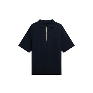 �t�H���e�� �����Y �|���V���c �g�b�v�X Laight zip pocket polo shirt Blue