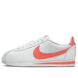 Nike �i�C�L ���f�B�[�X �X�j�[�J�[ �y(WMNS) Nike Classic Cortez Leather 'White Pink' 807471-115�z �T�C�Y US_5.5(22.5cm)