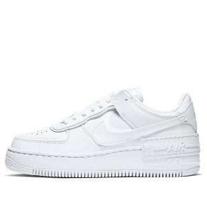 Nike �i�C�L ���f�B�[�X �X�j�[�J�[ �y(WMNS) Nike Air Force 1 Shadow 'Triple White' CI0919-100�z �T�C�Y US_6.5(23.5cm)