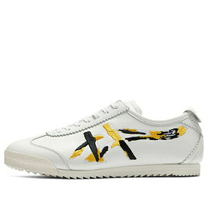 Onitsuka Tiger �I�j�c�J�^�C�K�[ ���f�B�[�X �X�j�[�J�[ �y(WMNS) Onitsuka Tiger Mexico 66 Deluxe 'White Vibrant Yellow' 1182A625-101�z �T�C�Y US_6(23.0cm)