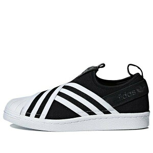 adidas �A�f�B�_�X ���f�B�[�X �X�j�[�J�[ �y(WMNS) adidas Superstar Slip-On 'Core Black' AC8582�z �T�C�Y US_6.5(23.5cm)