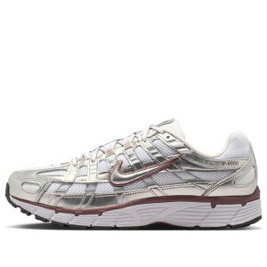 Nike �i�C�L ���f�B�[�X �X�j�[�J�[ �y(WMNS) Nike P-6000 'White Metallic Silver' BV1021-110�z �T�C�Y US_7(24.0cm)