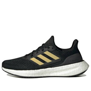 adidas �A�f�B�_�X ���f�B�[�X �X�j�[�J�[ �y(WMNS) adidas PureBoost 23 Shoes 'Black Gold Metallic' IF2391�z �T�C�Y US_6.5(23.5cm)
