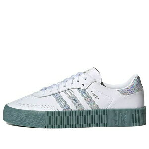 adidas �A�f�B�_�X ���f�B�[�X �X�j�[�J�[ �y(WMNS) adidas Sambarose 'White Blue' FX6274�z �T�C�Y US_7(24.0cm)