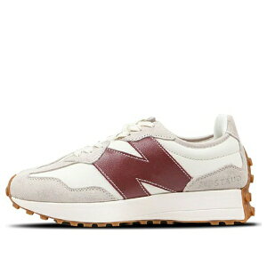 New Balance �j���[�o�����X ���f�B�[�X �X�j�[�J�[ �y(WMNS) New Balance STAUD x 327 'Grey Burgundy' WS327SG�z �T�C�Y US_9(26.0cm)