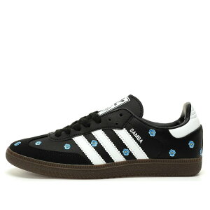 adidas �A�f�B�_�X ���f�B�[�X �X�j�[�J�[ �y(WMNS) adidas Samba OG 'Light Blue Floral Core Black' IF4397�z �T�C�Y US_W_4.5