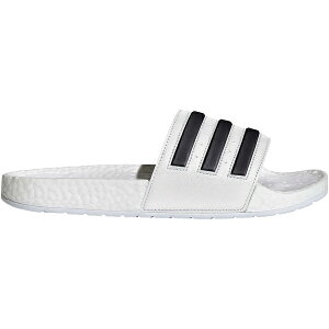 adidas AfB_X Y Xj[J[ yadidas Adilette Boost Slides White Black Stripesz TCY US_7(25.0cm) Cloud White/Core Black/Cloud White