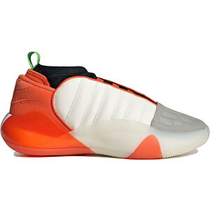 adidas AfB_X Y Xj[J[ yadidas Harden Vol. 7 Halloweenz TCY US_9(27.0cm) Cloud White/Core Black/Collegiate Orange