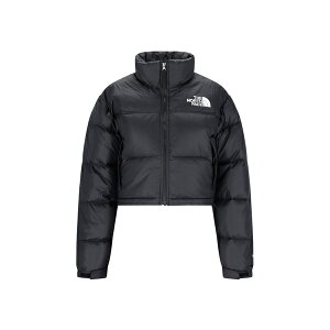 m[XtFCX fB[X WPbgu] AE^[ 'nuptse' Short Down Jacket Tnf Black Tnf Black