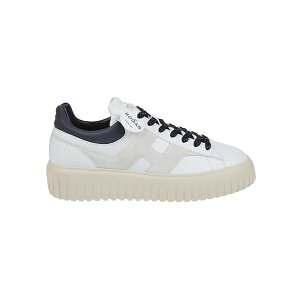 ホーガン メンズ スニーカー シューズ H-stripes Sneakers Bianco/blu