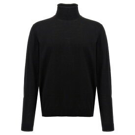 ロベルトコリーナ メンズ ニット&セーター アウター Wool Turtleneck Sweater Black