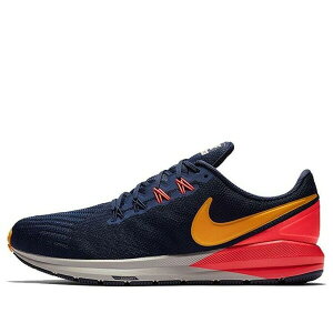 Nike �i�C�L �����Y �X�j�[�J�[ �yNike Air Zoom Structure 22 'Blackened Blue Orange Peel' AA1636-400�z �T�C�Y US_9(27.0cm)