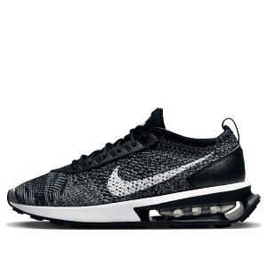Nike �i�C�L ���f�B�[�X �X�j�[�J�[ �y(WMNS) Nike Air Max Flyknit Racer 'Oreo' DM9073-001�z �T�C�Y US_7(24.0cm)