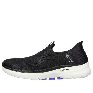 Skechers �X�P�b�`���[�Y ���f�B�[�X �X�j�[�J�[ �y(WMNS) Skechers Go Walk 6 'Black' 124569-BKLV�z �T�C�Y US_8.5(25.5cm)