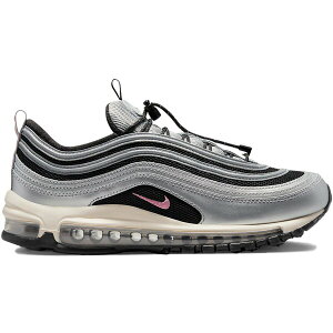 Nike �i�C�L ���f�B�[�X �X�j�[�J�[ �yNike Air Max 97 Metallic Silver Desert Berry (Women's)�z �T�C�Y US_8.5(25.5cm) Black/Metallic Silver/Light Orewood Brown/Desert Berry