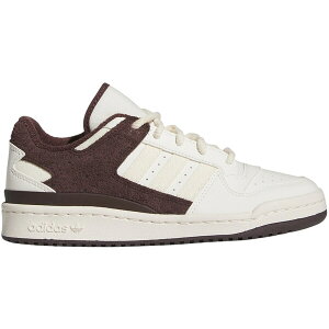 adidas �A�f�B�_�X ���f�B�[�X �X�j�[�J�[ �yadidas Forum Low Cloud White Shadow Brown Cream White (Women's)�z �T�C�Y US_7(24.0cm) Cloud White/Shadow Brown/Cream White