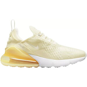 Nike �i�C�L ���f�B�[�X �X�j�[�J�[ �yNike Air Max 270 Coconut Milk (Women's)�z �T�C�Y US_W_10 Coconut Milk/Metallic Silver-Saturn Gold-White