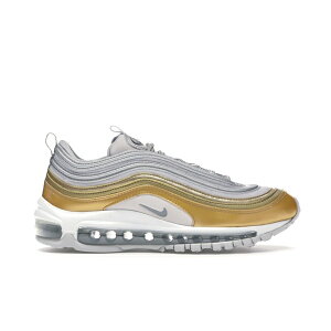 Nike �i�C�L ���f�B�[�X �X�j�[�J�[ �yNike Air Max 97 Vast Grey Metallic Gold (Women's)�z �T�C�Y US_W_12 Vast Grey/Metallic Silver-Metallic Gold