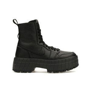 Jordan �W���[�_�� ���f�B�[�X �X�j�[�J�[ �yJordan 1 High Brooklyn Black (Women's)�z �T�C�Y US_W_12 Black/Black/Flat Pewter