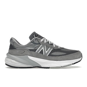 New Balance �j���[�o�����X ���f�B�[�X �X�j�[�J�[ �yNew Balance 990v6 MiUSA Grey (Women's)�z �T�C�Y US_9.5(26.5cm) Grey/Castlerock