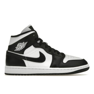 Jordan �W���[�_�� ���f�B�[�X �X�j�[�J�[ �yJordan 1 Mid Panda (Women's)�z �T�C�Y US_W_11.5 White/Black/White