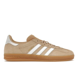 adidas �A�f�B�_�X ���f�B�[�X �X�j�[�J�[ �yadidas Gazelle Indoor Magic Beige (Women's)�z �T�C�Y US_W_11.5 Magic Beige/Cloud White/Gum