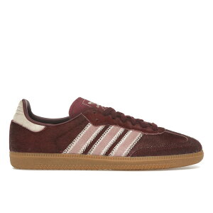 adidas �A�f�B�_�X ���f�B�[�X �X�j�[�J�[ �yadidas Samba OG Maroon Sand Strata Pony (Women's)�z �T�C�Y US_6.5(23.5cm) Sand Strata/Maroon/Warm Clay