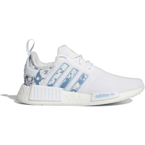 adidas �A�f�B�_�X ���f�B�[�X �X�j�[�J�[ �yadidas NMD R1 White Ambient Sky (Women's)�z �T�C�Y US_6(23.0cm) Cloud White/Ambient Sky/Cloud White