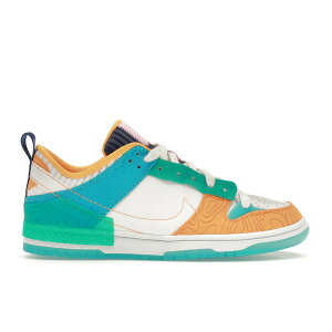 Nike �i�C�L ���f�B�[�X �X�j�[�J�[ �yNike Dunk Low Disrupt 2 Serena Williams Design Crew (Women's)�z �T�C�Y US_6.5(23.5cm) Summit White/Clear Jade-Baltic Blue-Sundial