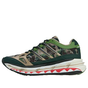 adidas �A�f�B�_�X �����Y �X�j�[�J�[ �yadidas x A Bathing Ape Adistar HRMY 'Green Camo' KJ8850�z �T�C�Y US_5.5(23.5cm)