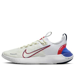 Nike �i�C�L �����Y �X�j�[�J�[ �yNike Free RN NN Road Running Shoes 'White Sea Glass Blue Joy University Red' FB1276-100�z �T�C�Y US_9.5(27.5cm)