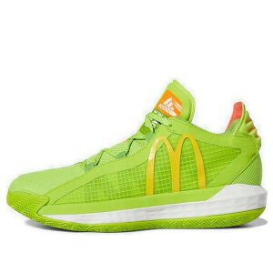 adidas �A�f�B�_�X �����Y �X�j�[�J�[ �yadidas McDonald's x Dame 6 'Dame Sauce' FX3334�z �T�C�Y US_10.5(28.5cm)