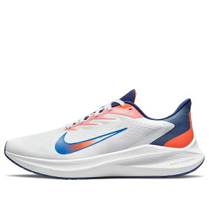 Nike �i�C�L �����Y �X�j�[�J�[ �yNike Air Zoom Winflo 7 'White Blue' DN4242-141�z �T�C�Y US_12(30.0cm)