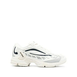 ���t�E�V�����Y �����Y �X�j�[�J�[ �V���[�Y Multi-panel lace-up sneakers White