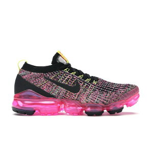 Nike iCL fB[X Xj[J[ yNike Air VaporMax Flyknit 3 Black Pink Blast (Women's)z TCY US_5(22.0cm) Black/Black-Pink Blast