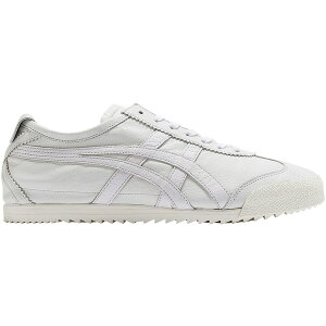 ASICS AVbNX fB[X Xj[J[ yOnitsuka Tiger Mexico 66 Deluxe NM White (Women's)z TCY US_7.5(24.5cm) White/White