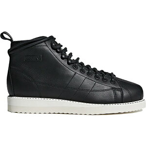 adidas AfB_X fB[X Xj[J[ yadidas Superstar Boot Core Black (Women's)z TCY US_7(24.0cm) Core Black/Core Black/Off White