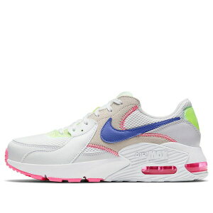 Nike ナイキ レディース スニーカー White/Indigo /Pink/Yellow 【(WMNS) Nike Air Max Excee 'White Pink Indigo' DD2955-100】 サイズ US_5.5(22.5cm)