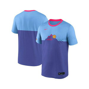iCL Y Vc gbvX Men's Gray Colorado Rockies 2025 City Connect Authentic Collection Velosity Performance T-Shirt Gray