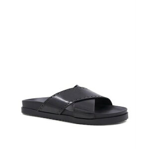 u[m}O Y Xj[J[ V[Y Men's Federico Slip On Sandals Black