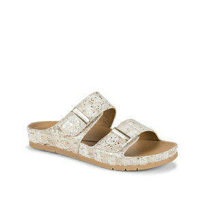 xAgbvX fB[X T_ V[Y Women's Wisteria Slide Slip On Sandals Cream