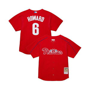 �~�b�`�F��&�l�X �����Y �V���c �g�b�v�X Men's Ryan Howard Red Philadelphia Phillies Cooperstown Collection Batting Practice Jersey Red