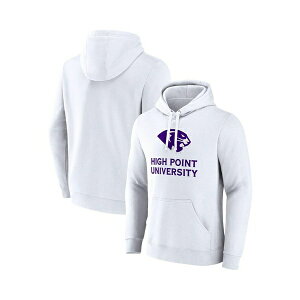 �t�@�i�e�B�N�X �����Y �p�[�J�[�E�X�E�F�b�g�V���c �A�E�^�[ Men's White High Point Panthers Primary Logo Pullover Hoodie White
