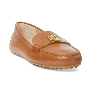 t[ fB[X Xb|E[t@[ V[Y Women's Barnsbury Slip-On Driver Loafer Flats Polo Tan