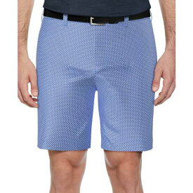 PGAツアー メンズ カジュアルパンツ ボトムス Men's Micro-Geo Printed 8" Shorts Princess Blue