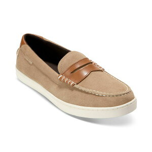 R[n[ Y Xb|E[t@[ V[Y Men's Nantucket Penny Loafer Birch Beige Suede