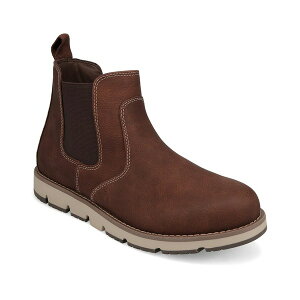 hbJ[Y Y u[c V[Y Men's Dylan Rugged Casual Chelsea Slip-On Boots Briar