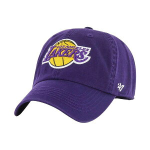 47uh Y Xq ANZT[ Men's Purple Los Angeles Lakers Classic Franchise Fitted Hat Purple