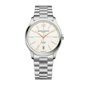 {[VG Y rv ANZT[ Men's Clifton 10793 Automatic Date Display Watch, 39mm White